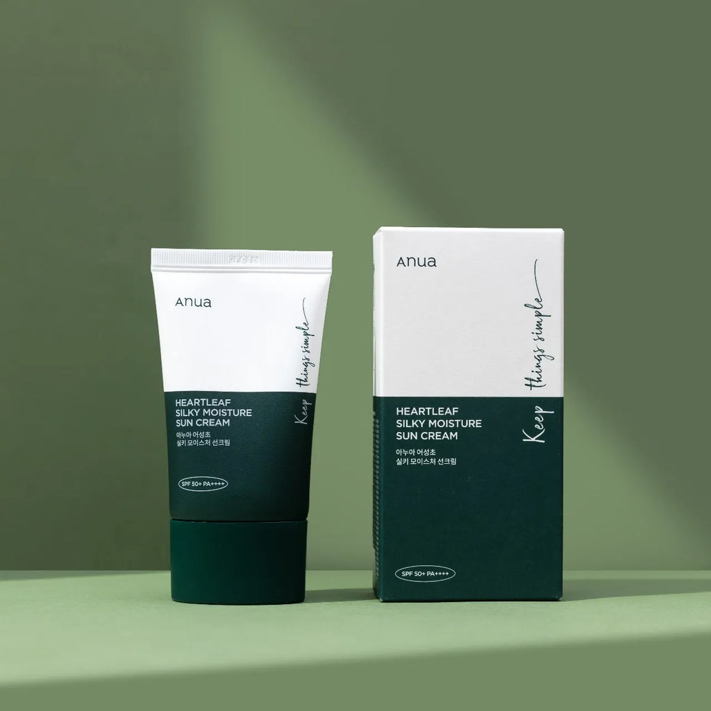 Anua Heartleaf Silky Moisture Sunscreen SPF 50+ PA++++ (50ml)