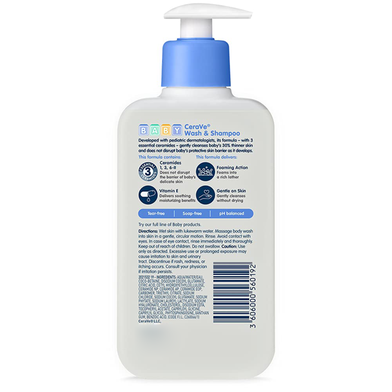 CeraVe Baby Wash & Shampoo 473ml