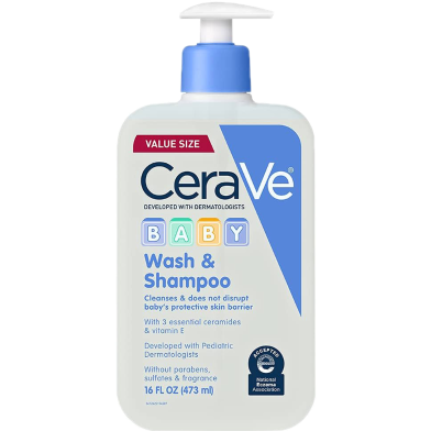 CeraVe Baby Wash & Shampoo 473ml