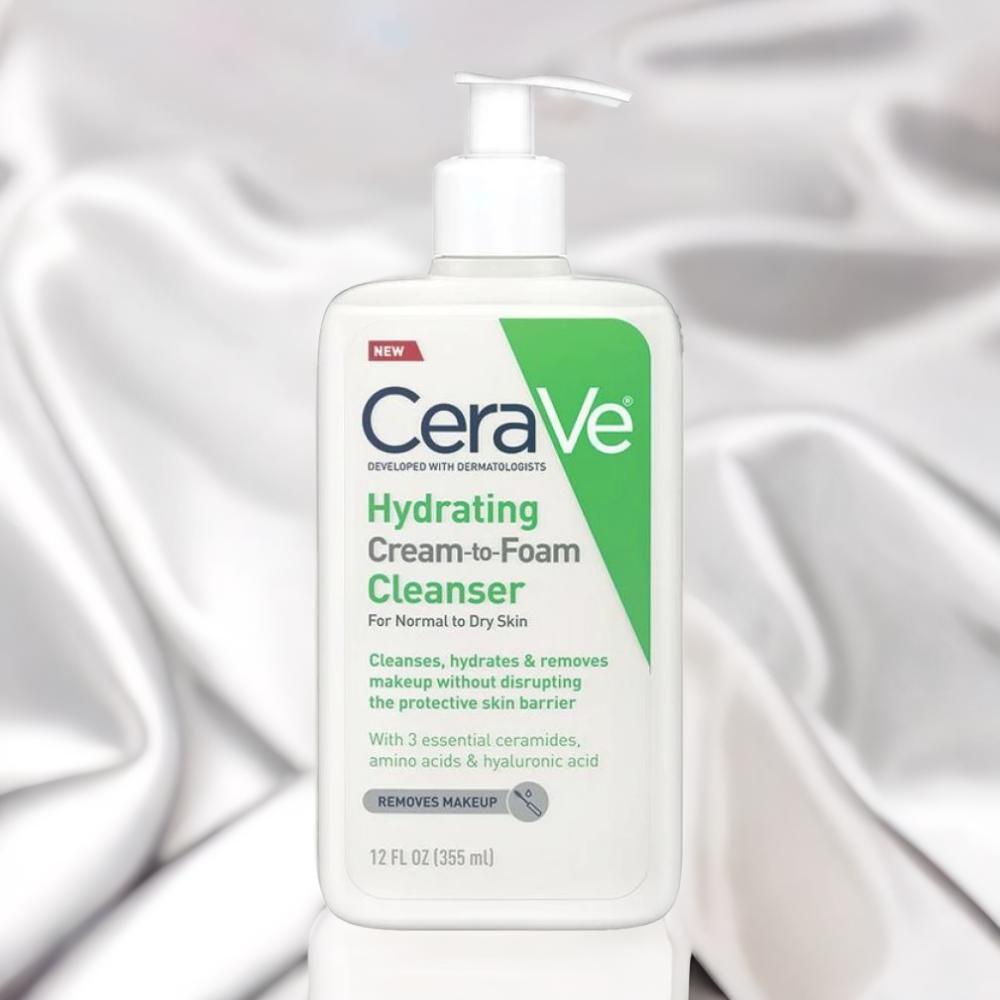 CeraVe Hydrating Cream-to-Foam Cleanser 562ml