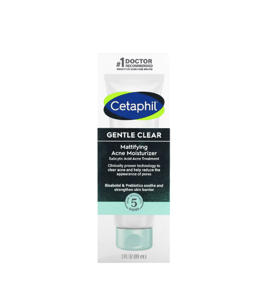 Cetaphil Gentle Clear Mattifying Acne Moisturizer 89ml